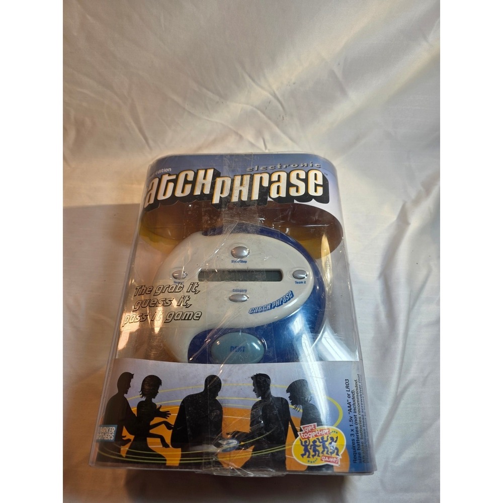 Parker Brothers Catch Phrase Electronic Handheld Game 2004 Hasbro New Sealed